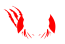 Fierce pitbull logo with red claw marks, strong marketing agency symbol, cool design.