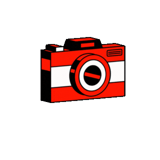 Red Instagram Ads camera icon symbolizing content creation, visual marketing, social media advertising, audience engagement and creative brand promotion strategies